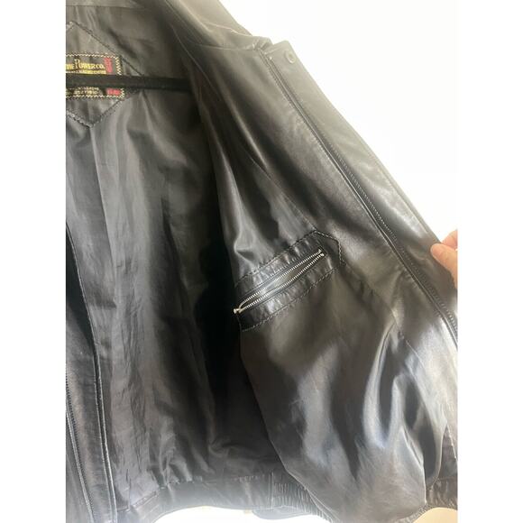 Men's CUSTOM Leather Jacket Custom Tailored XL Hong Kong - Picture 5 of 10